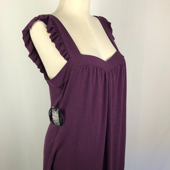 Aritzia Talula Ruffle Strap Tank Top